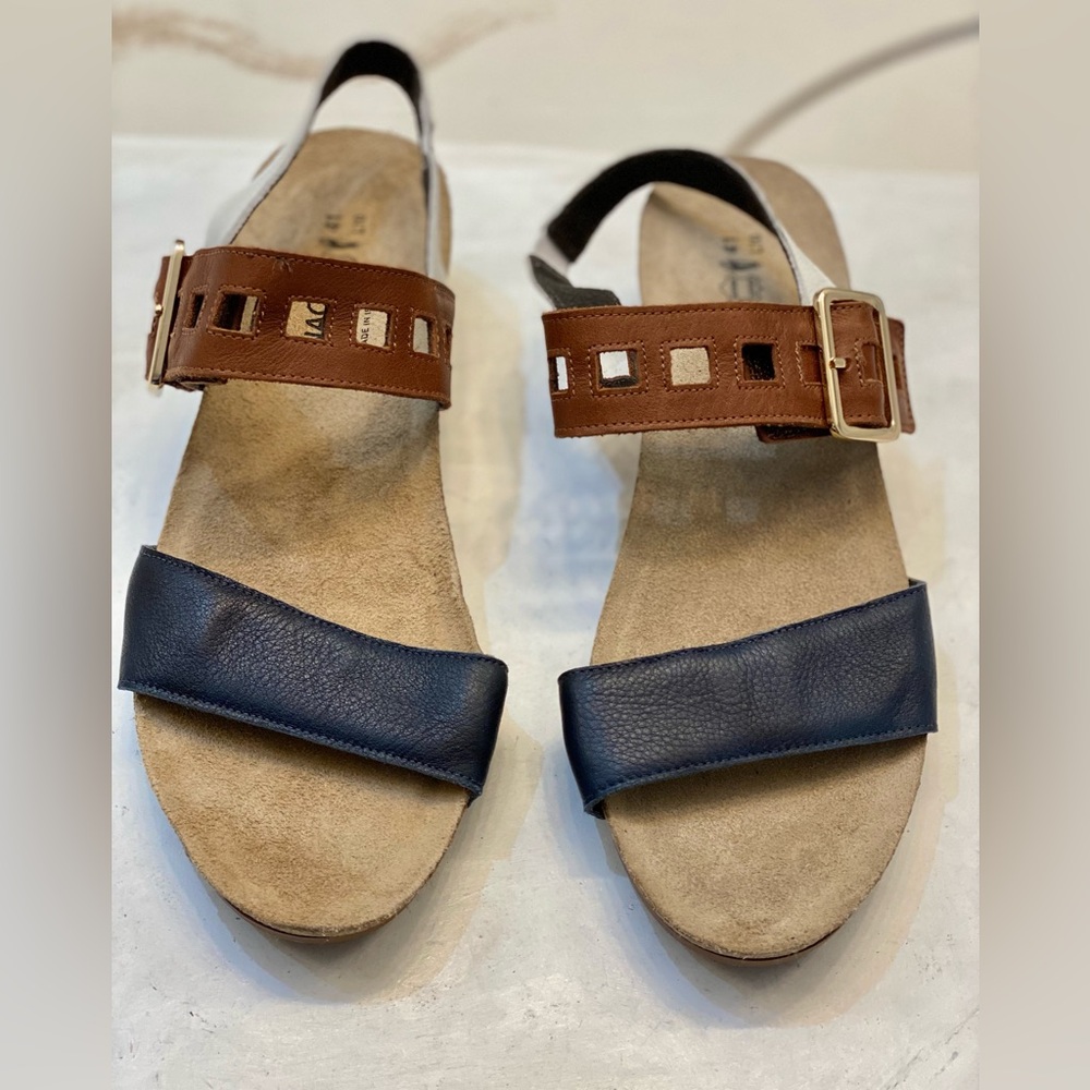 NAOT women’s Dynasty Wedge Sandals Size 41 US Size 10 NWOT New, never worn - Picture 3 of 10
